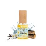 MTJ Salted Vanilla EDP inspired by Armani Bleu Turquoise WARNING NOT A SAFE VANILLA PERFUME WE MADE IT AND WE ADMIT IT. THIS PERFUME REPRESENTS HOW A VANILLA ICE CREAM TASTES LIKE AFTER SWIMMING IN THE OCEAN, AND THE BREEZE HITS YOUR FACE WITH SALT SMELL. SALTED VANILLA EDP IS RICH WITH AMBER, DEEP NOTES OF WOOD, AND A HIDDEN NOTE OF INCENSE. PERFUME INGREDIENTS VANILLA SALT WOOD AMBER