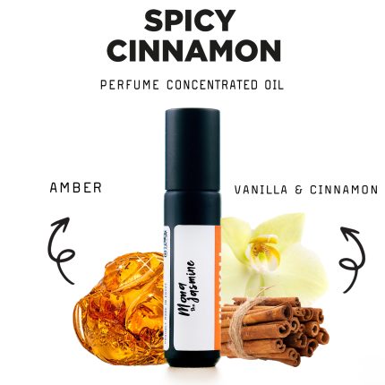 Mona The Jasmine SPICY CINNAMON PERFUME ROLL ON IS A LIMITED EDITION FOR CINNAMON LOVERS. INGREDIENTS CINNAMON VANILLA AMBER SPICY NOTES