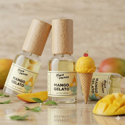 Mango Gelato EDP For Women INGREDIENTS MANGO VANILLA MUSK POWDERY