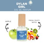 MTJ Dylan Girl EDP dupe of Versace Dylan Blue For Women INGREDIENTS APPLE FRUITS MUSK FRESH NOTES BLACK CURRANT
