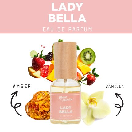 MTJ Lady Bella EDP Inspired by jean paul gaultier La Belle Le Parfum A REAL STREAM OF BEAUTY. INGREDIENTS AMBER VANILLA FRUITS MUSK