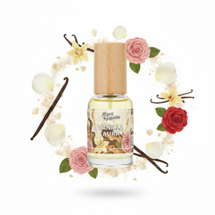 Mona The Jasmine Vanilla Aura EDP dupe of Mancera Roses Vanille