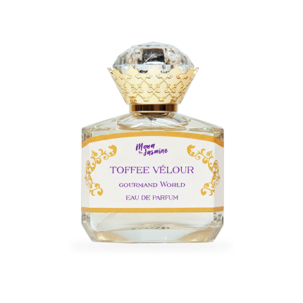 Mona The Jasmine Victorian Collection Toffee Velore EDP dupe of Lush Chelsea Morning GOURMAND WORLD COLLECTION HAVE A SHINY DAY WITH VELVET ZESTY TOFFEE. Perfume INGREDIENTS TOFFEE LEMON VANILLA CARAMEL